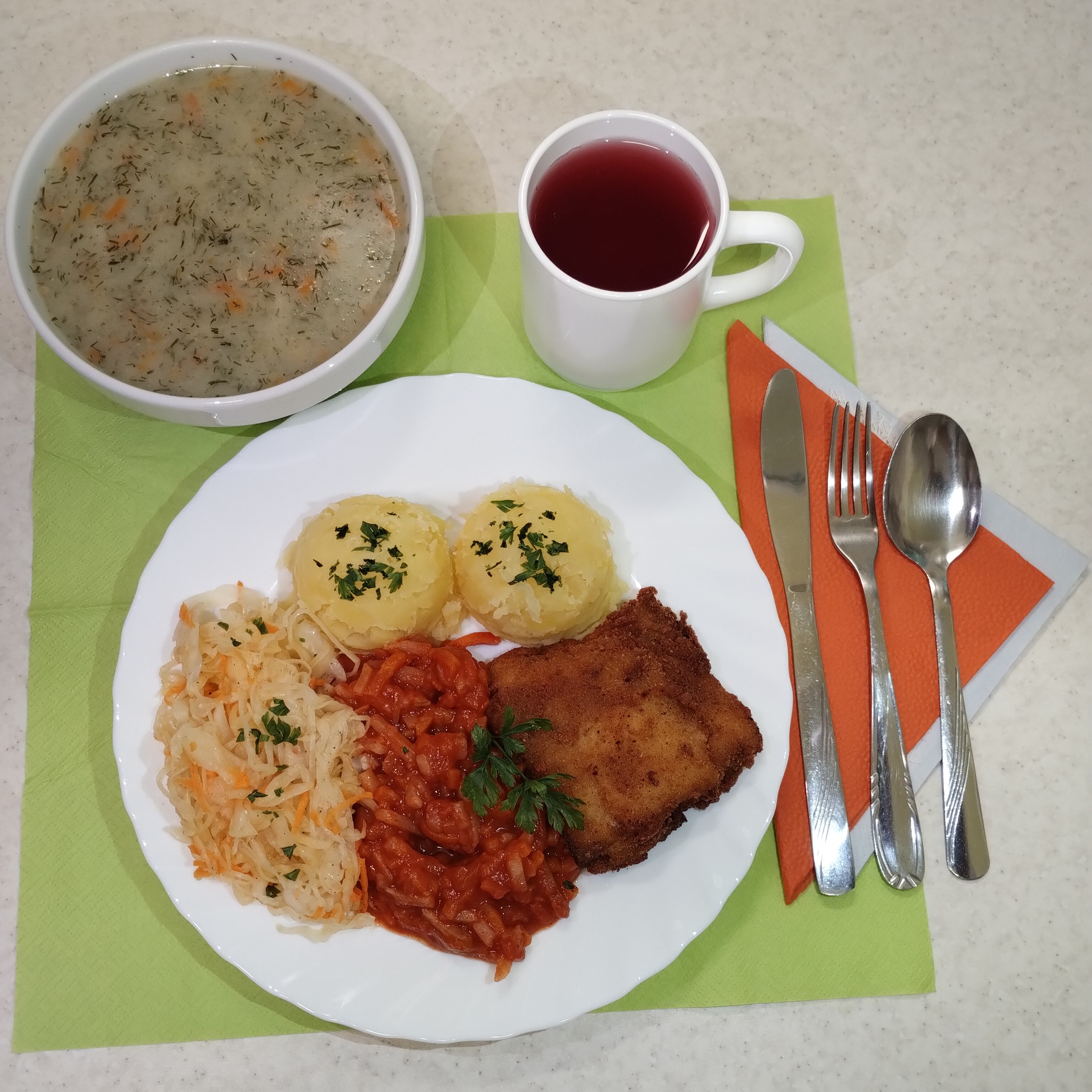 obiad dieta podstawowa