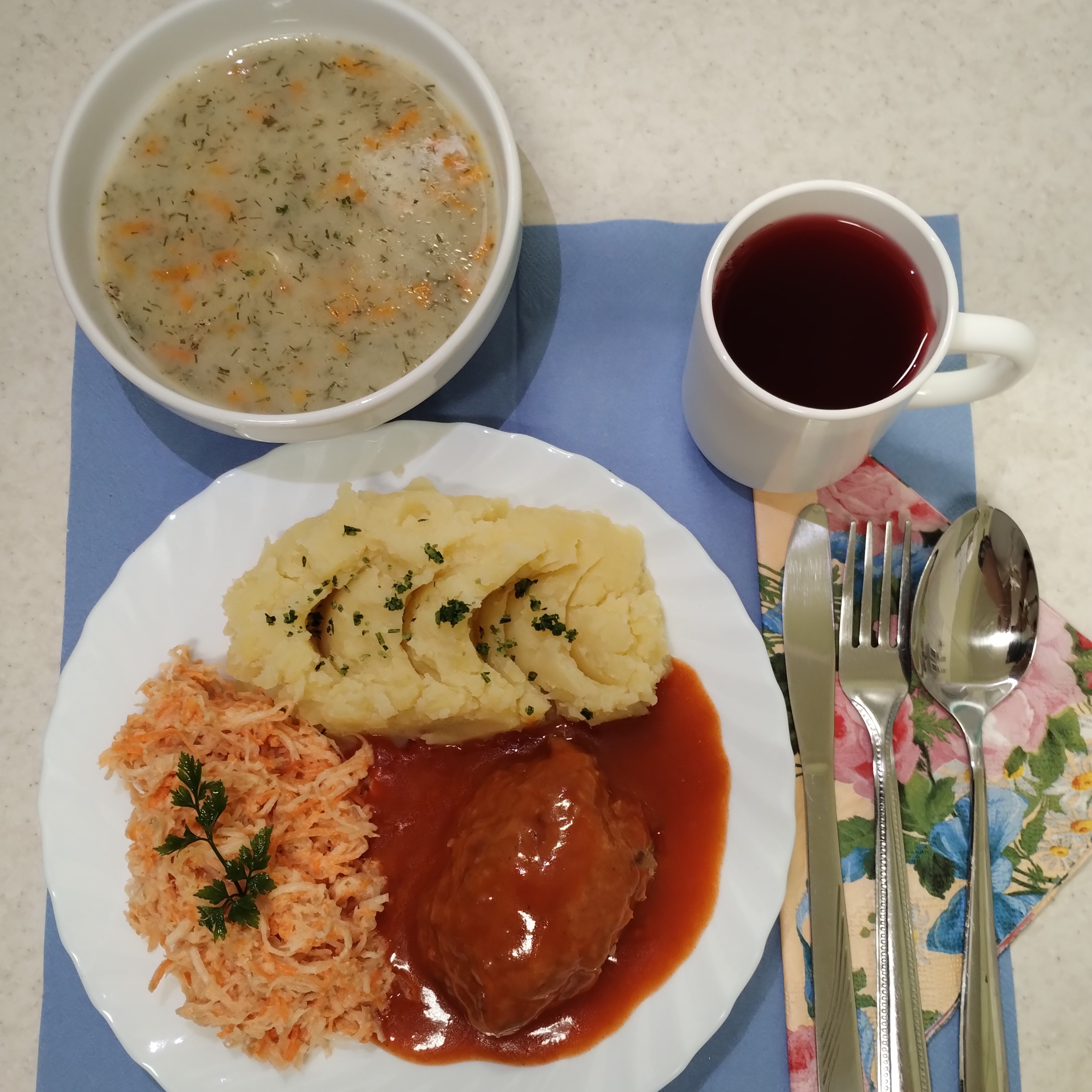 obiad dieta bogatobiałkowa