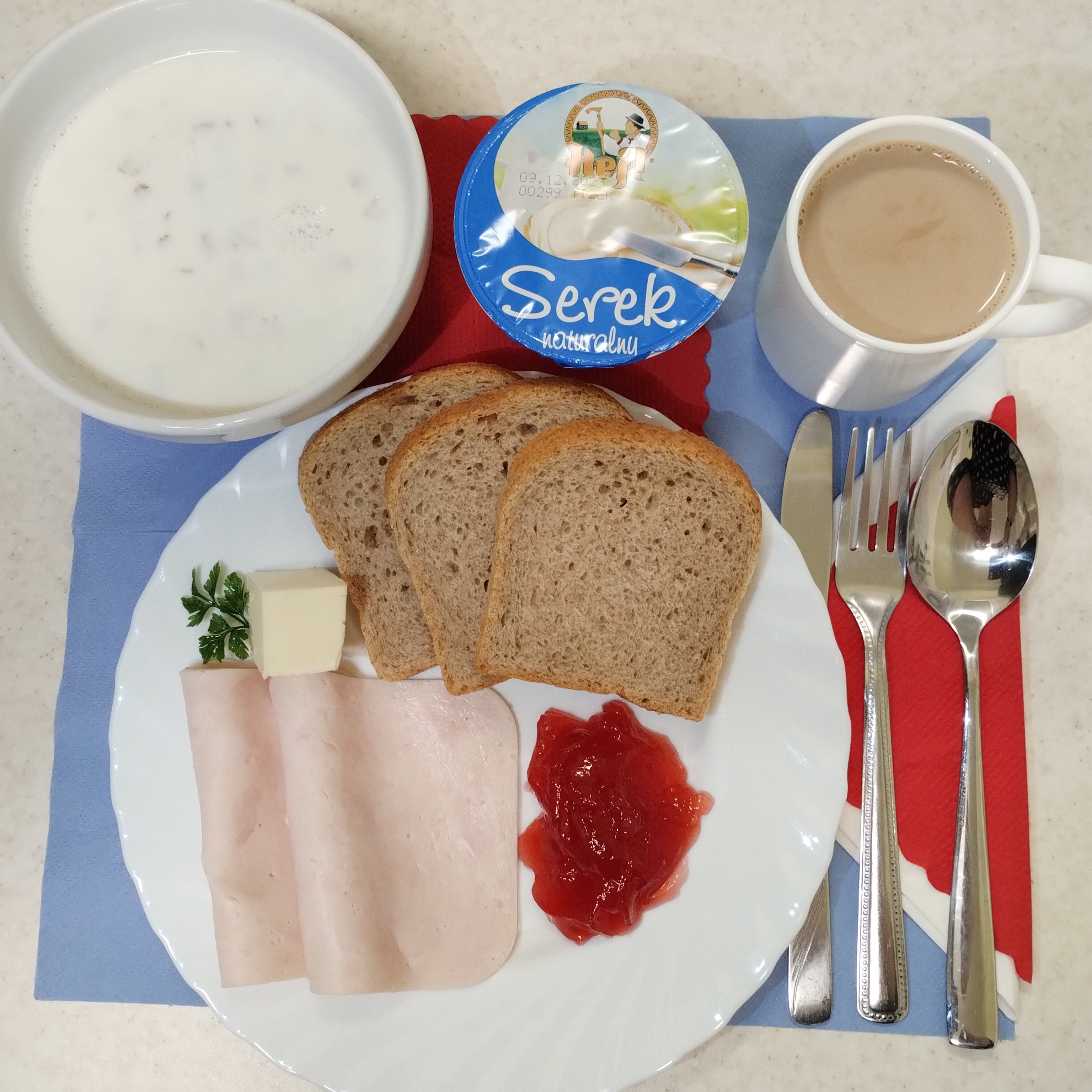 śniadanie dieta bogatobiałkowa